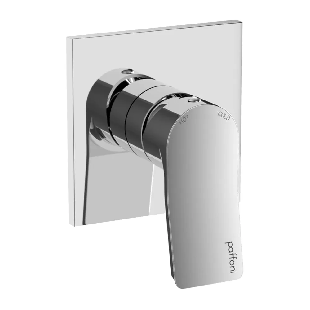 Built- shower mixer one outlet model Neigbaar Paffoni chrome-plated