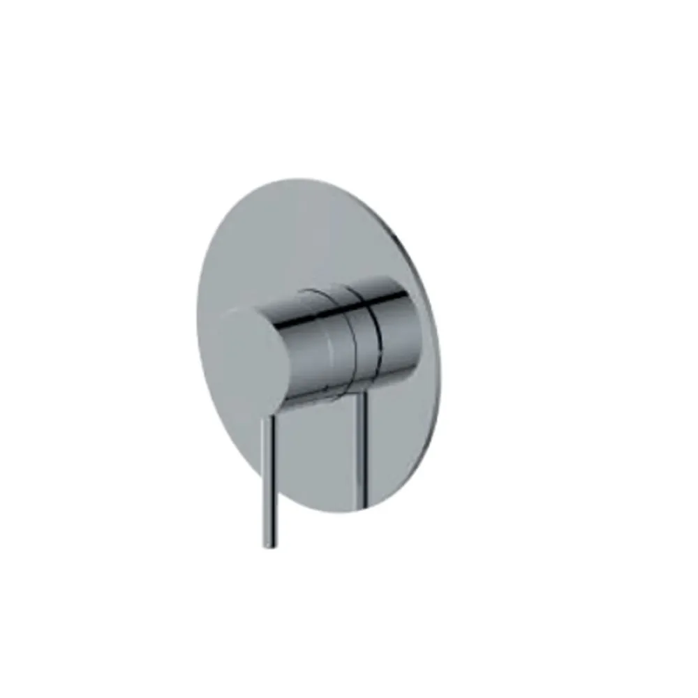 Built- single-lever mixer shower RubiFlux Regal series - Verchroomd