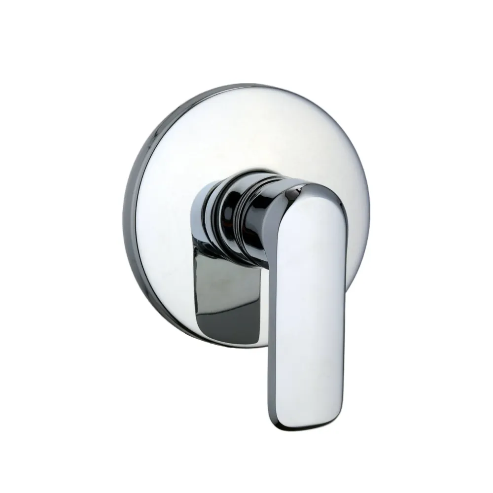 Built- single-way shower mixer Hopper chrome-plated messing