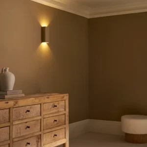 Camden staande dubbele wandlamp – Beschilderbaar