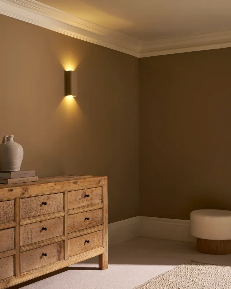 Camden staande dubbele wandlamp – Beschilderbaar