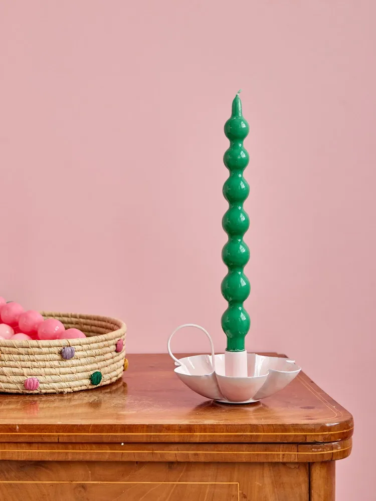 Candle - Olijfgroen - 2-pack