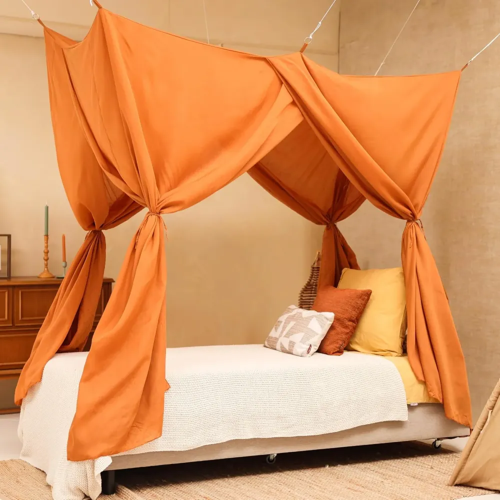 Caramel Bed Canopy 79 x 39 – Mosquito Net Enkel Bed