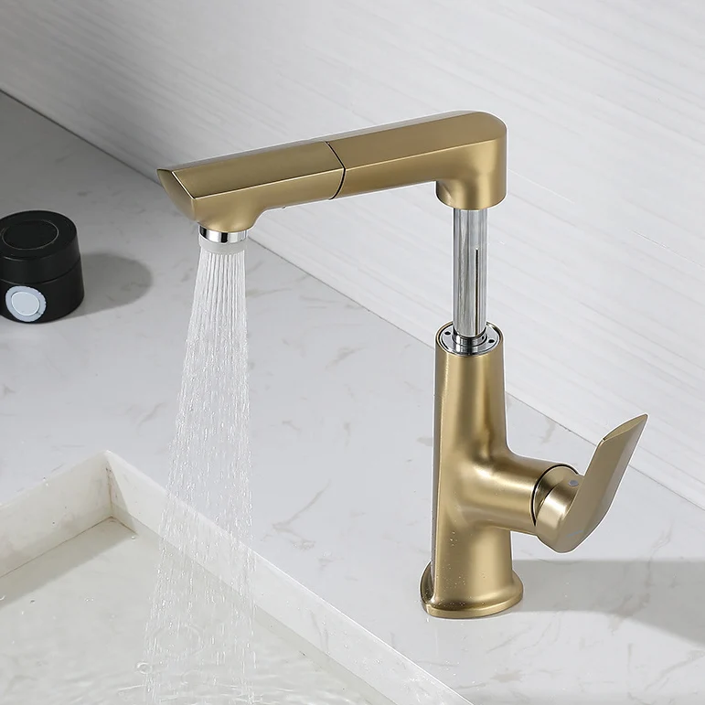 Centerset Lavatory Faucet Glam Style Faucet Solo Lever Handle Black