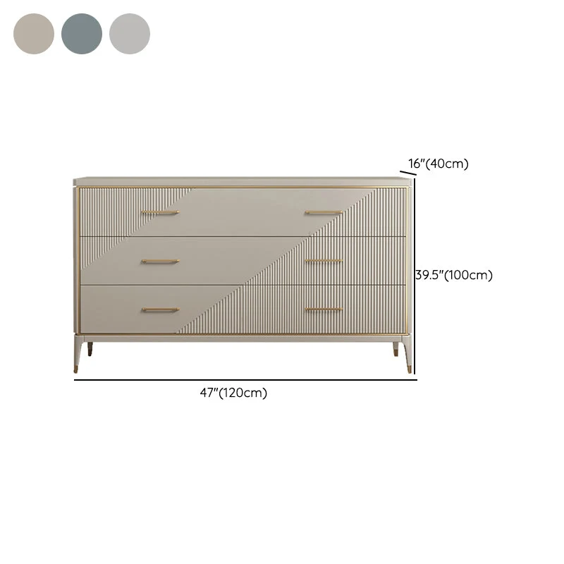 Classic Glam Duo Dresser Birch Storage Chest Drawers Bedroom 24l