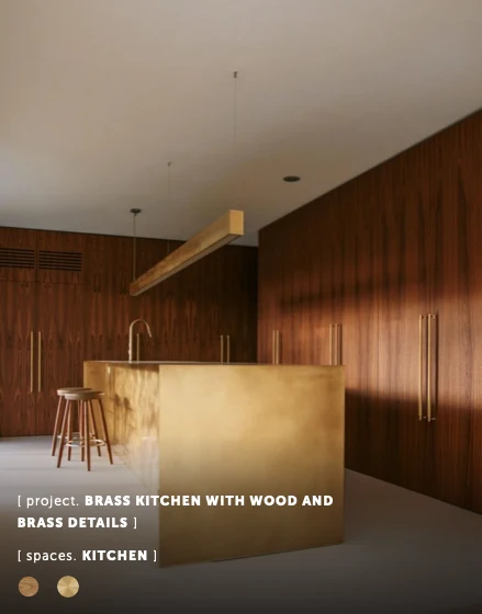 CLOSET BAR / DOUBLE-SIDED / CROSS/ SMOKED BRONSKLEURIG