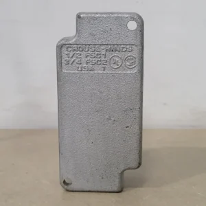 1/2" Condulet Solo Gang Box