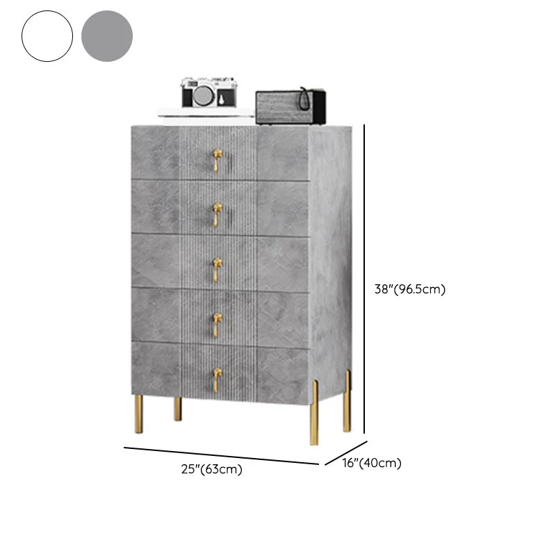 Contemporary Glam Tweemaal Dresser Wood Storage Chest Dresser Home Office 25l