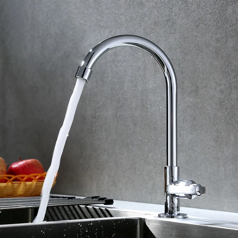 Contemporary Los Handle Faucet Standard Kitchen Faucet Pull down 1-Hold Water Filler