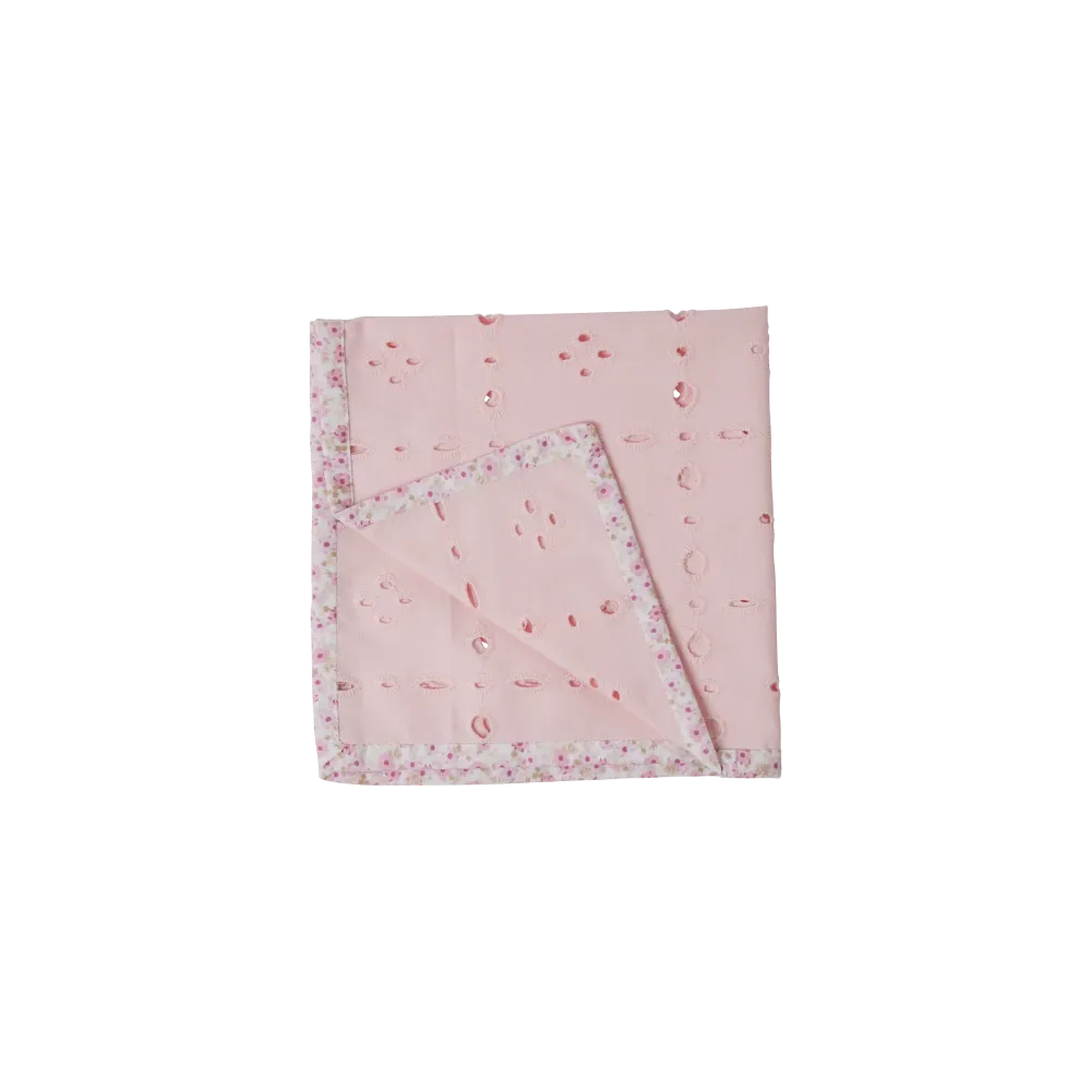 Cotton Fabric Napkin - Roze - Set 2