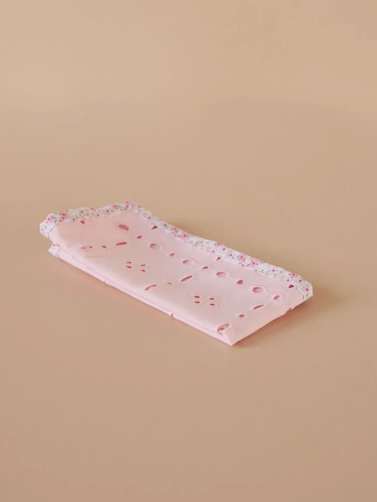 Cotton Fabric Napkin - Roze - Set 2