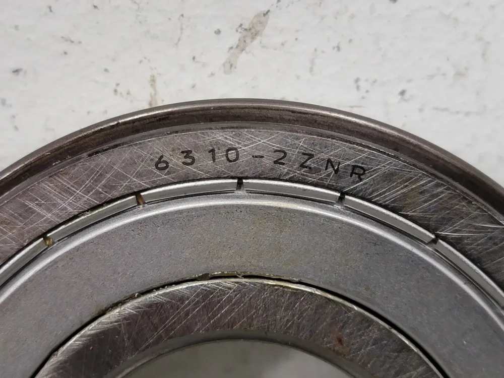 Deep Groove Ball Bearing 6310-2ZNR, 50x110x27 mm