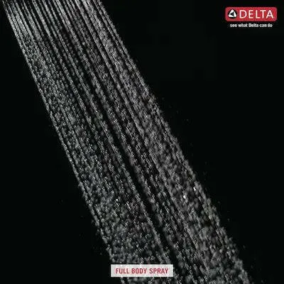 Delta Foundations Verchroomd 1-handle Single Function Round Shower Faucet (Valve Not Included)