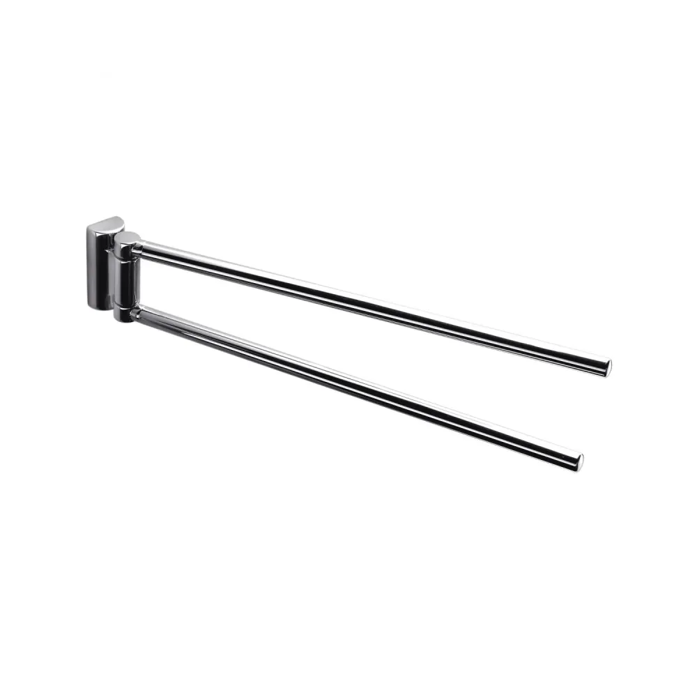 Double joint towel holder messing Luna collection Colombo Design