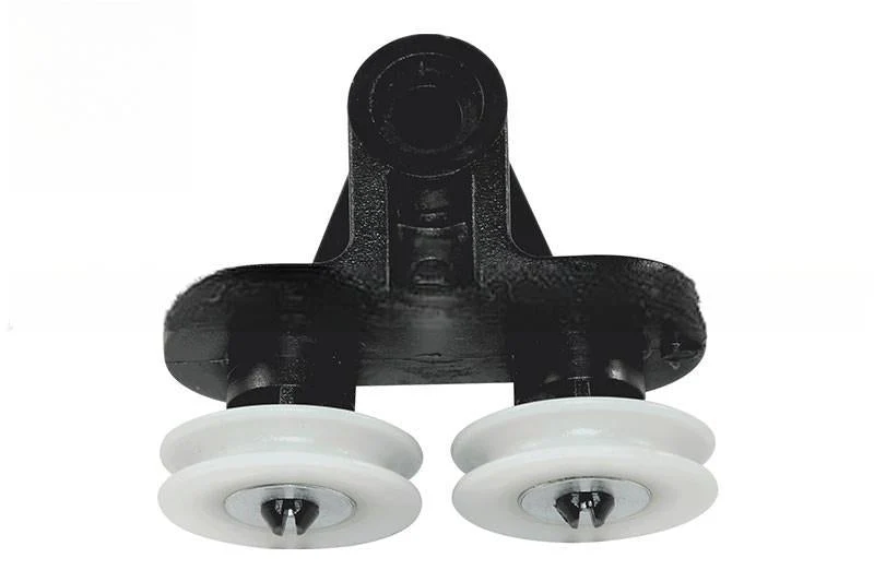 Double Roller Shower Door Assembly