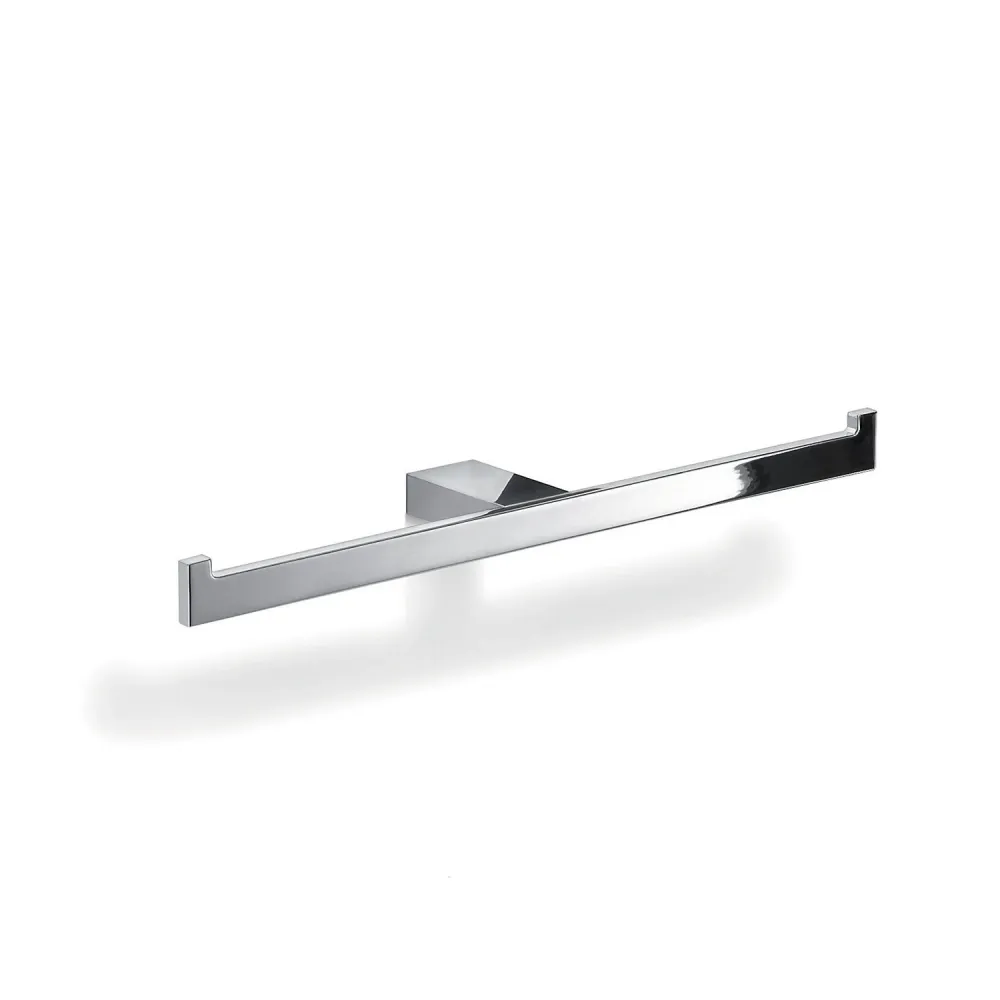 Double toilet paper holder Messing and Cromall Gedy Lanzarote series - Chromed