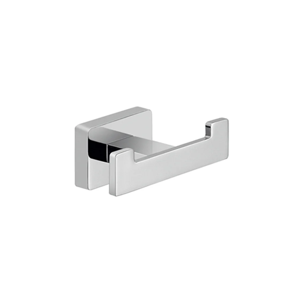 Double wall coat rack Stainless Staal Gedy model Atena - Chrome