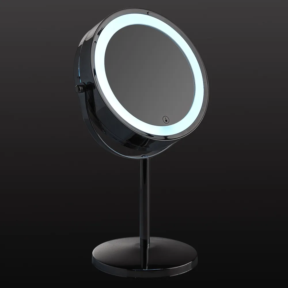 Double-sided magnifying mirror LED light Gemma Gedy - Verchroomd