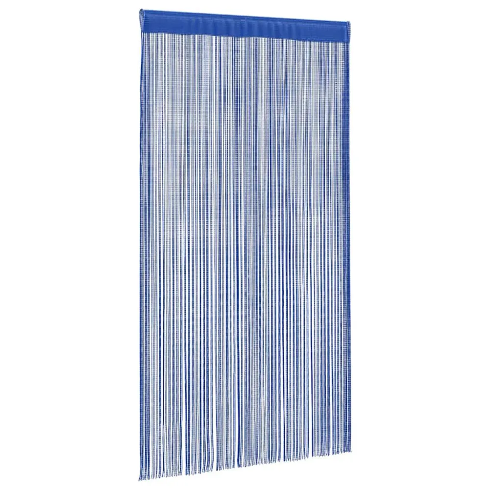 Draadgordijnen 100x250 cm blauw 2 st