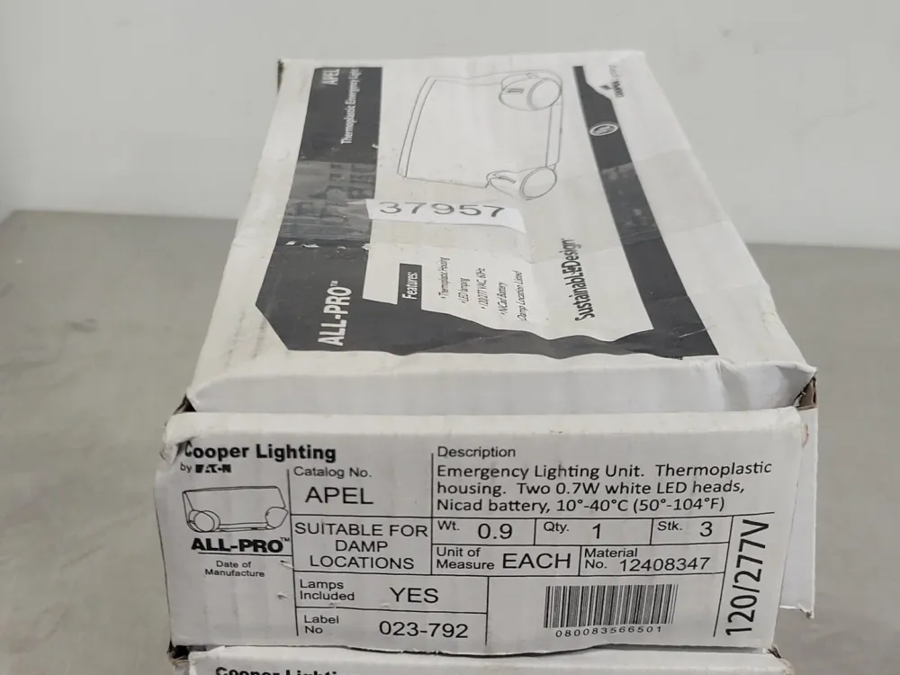 Dubbel Head LED Emergency Light APEL
