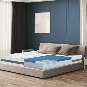 Dubbel matras 160 x 210 Memory Foam Orthopedisch| Topkwaliteit Quality | Hoogte 16 cm | Made Italy