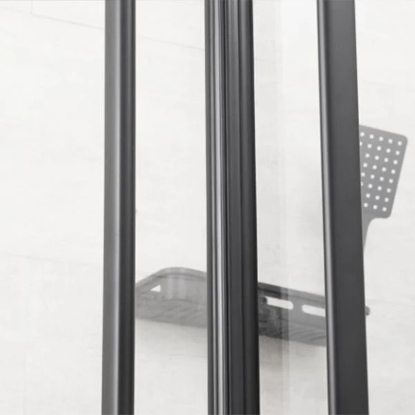 Dubbel Sliding Corner Shower Enclosure Framed Tempered Glass Shower Enclosure 35