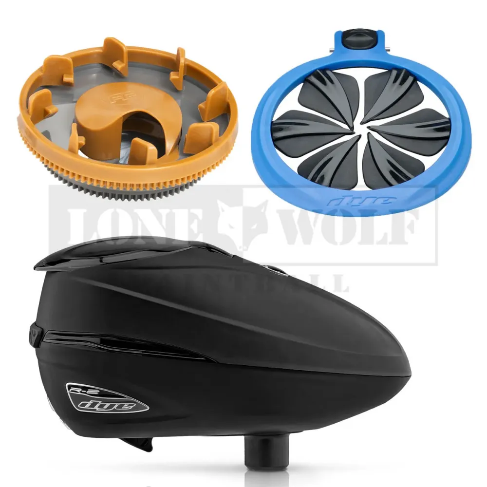 Dye Rotor R2 w/ Funnel Feed System & Vlug Feed Combo Rotor