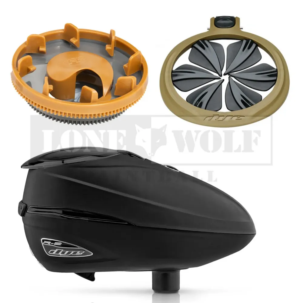 Dye Rotor R2 w/ Funnel Feed System & Vlug Feed Combo Rotor