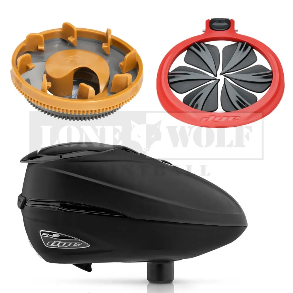 Dye Rotor R2 w/ Funnel Feed System & Vlug Feed Combo Rotor