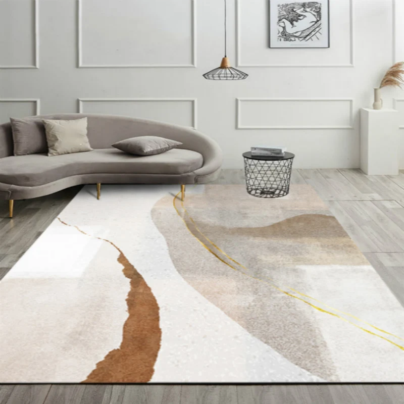 Eenvoud Actueel tapijt Veelkleurig abstract tapijt Vlekbestendig antislip wasbaar tapijt voor een geweldige kamer