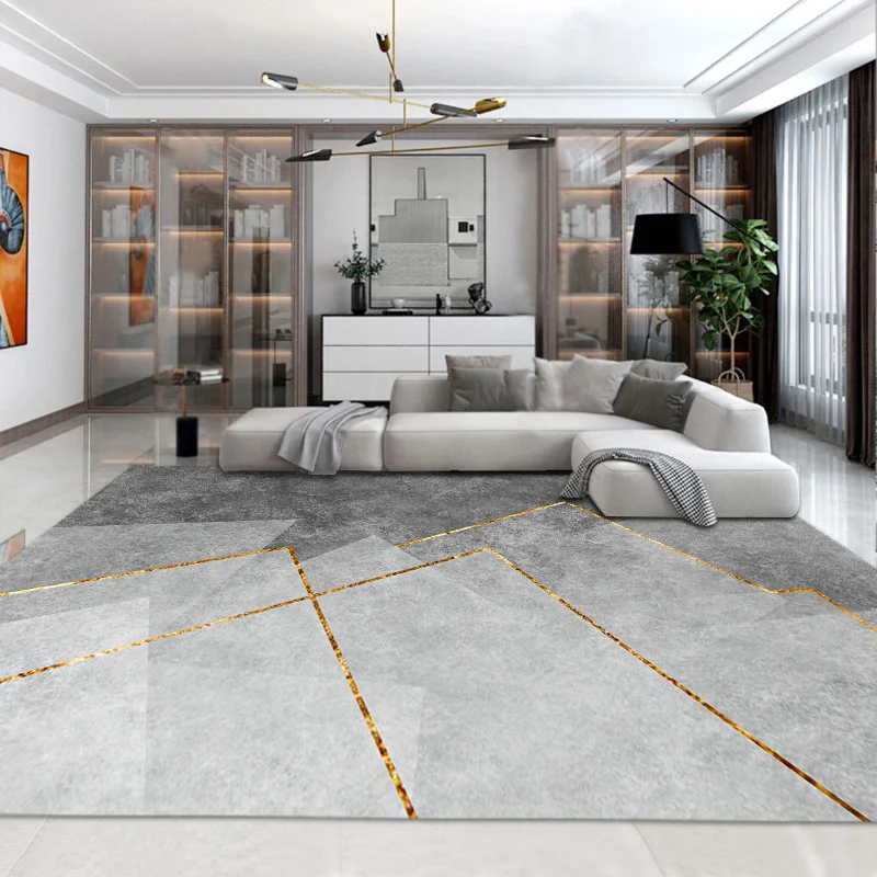 Eenvoud Strak tapijt Veelkleurig abstract tapijt Vlekbestendig antislip wasbaar tapijt voor een geweldige kamer
