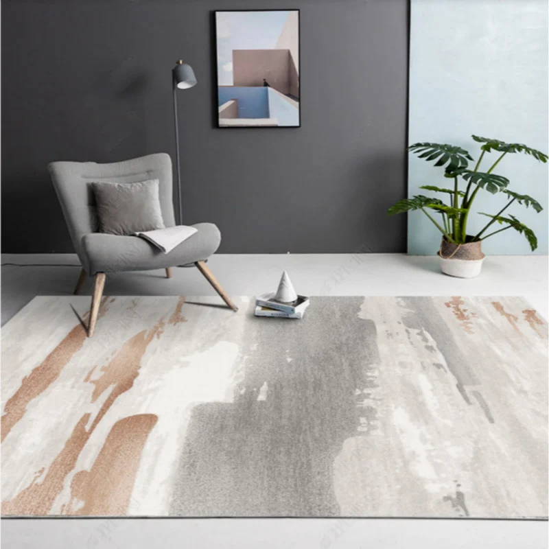 Eenvoud Strak tapijt Veelkleurig abstract tapijt Vlekbestendig antislip wasbaar tapijt voor een geweldige kamer
