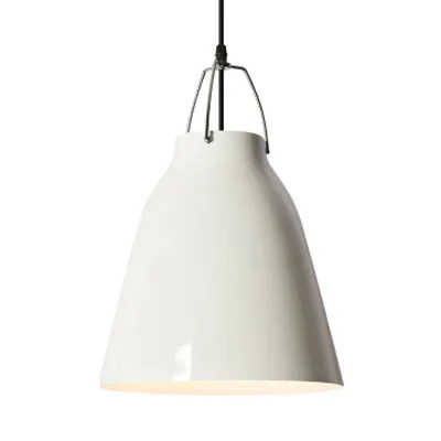 Eenvoudige stijlvolle monochrome hanglamp emmer schaduw 8/16 inch omvangrijk 1 lamp aluminium hanglamp voor keuken