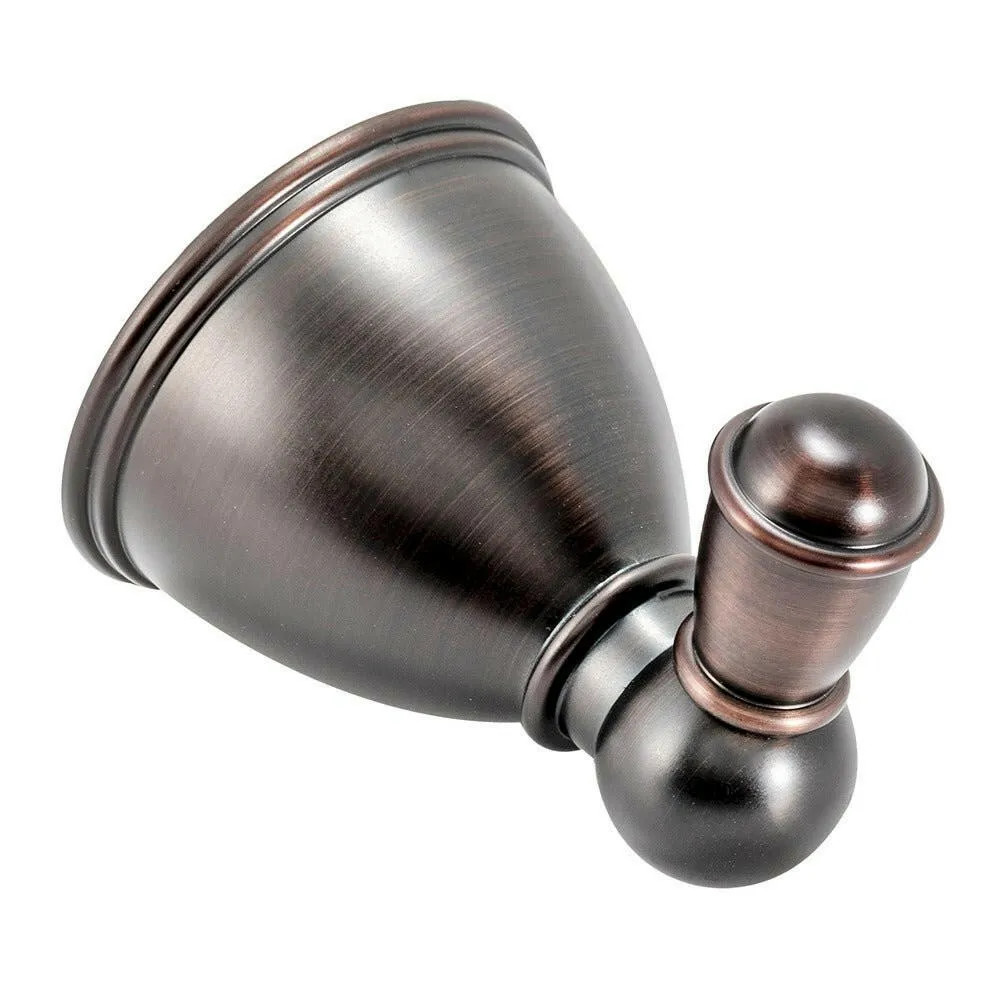 EZ-FLO Oil-Rubbed Warm brons Single-Hook Wall Mount Towel Hook