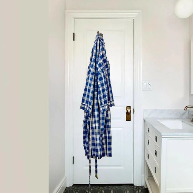 EZ-FLO Oil-Rubbed Warm brons Single-Hook Wall Mount Towel Hook