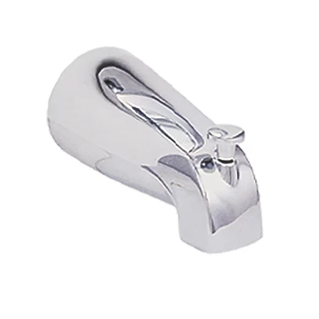 EZ-FLO Traditional Verchroomd 1-handle Single Function Round Bathtub and Shower Faucet Valve Included