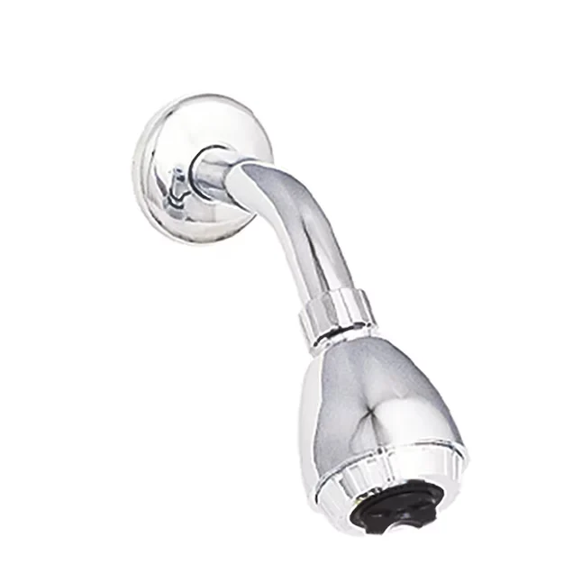 EZ-FLO Traditional Verchroomd 1-handle Single Function Round Bathtub and Shower Faucet Valve Included