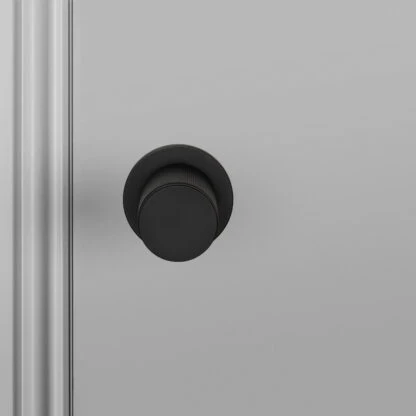 FIXED DOOR KNOB / DOUBLE-SIDED / LINEAR / WELDERS RAVENZWART