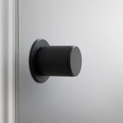 FIXED DOOR KNOB / DOUBLE-SIDED / LINEAR / WELDERS RAVENZWART