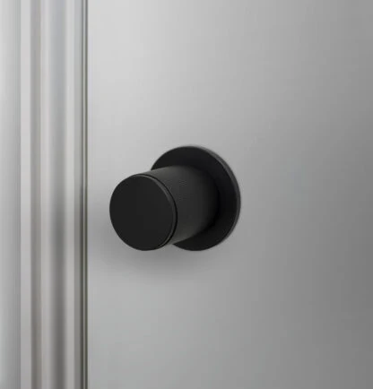 FIXED DOOR KNOB / DOUBLE-SIDED / LINEAR / WELDERS RAVENZWART