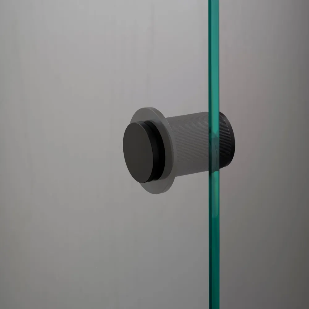 FIXED DOOR KNOB / SINGLE-SIDED / LINEAR / WELDERS RAVENZWART
