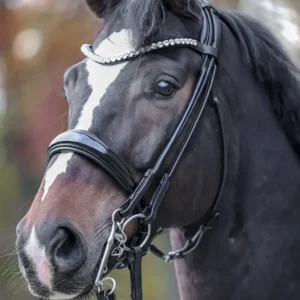 Fleur Tweeling Bridle Black/Patent Grey F