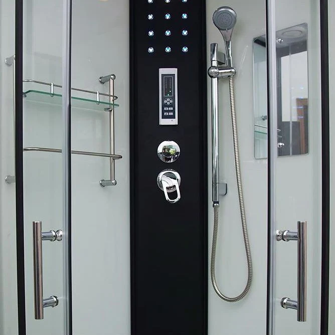 Framed Double Sliding Shower Kit Neo-Round Ravenzwart Shower Stall 31