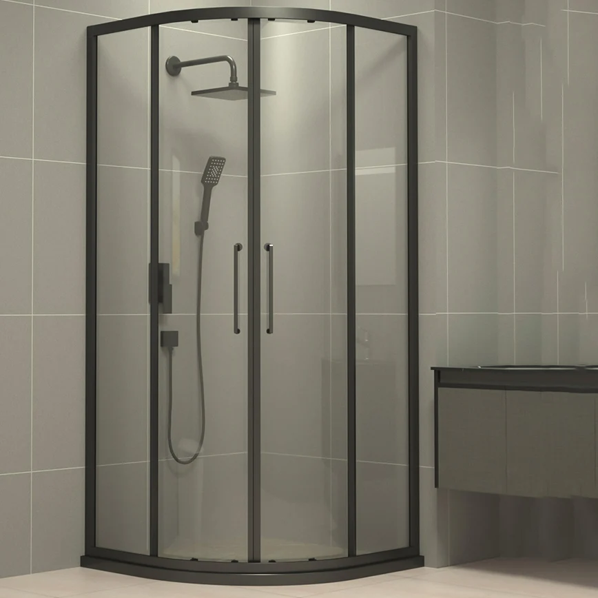 Framed Tweeling Sliding Shower Enclosure Round Shower Enclosure 35