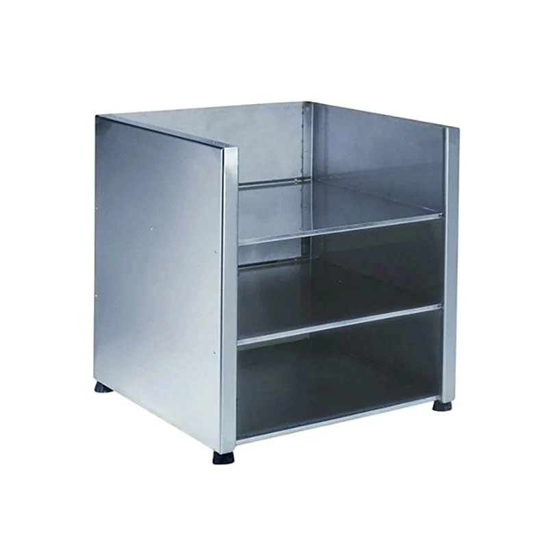 Furniture Fronde Mestra Inox - Total stainless RVS manufacturing - 2 shelves