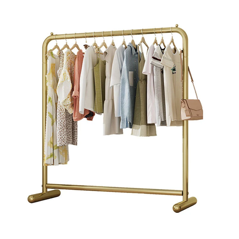 Glam Coat Hanger Metalen Framed 2 Hanging Rails Entry Hall Tree 31l