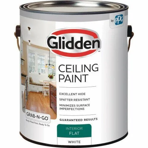 Glidden Flat Sneeuwwit Interior Ceiling Paint (1 Quart)