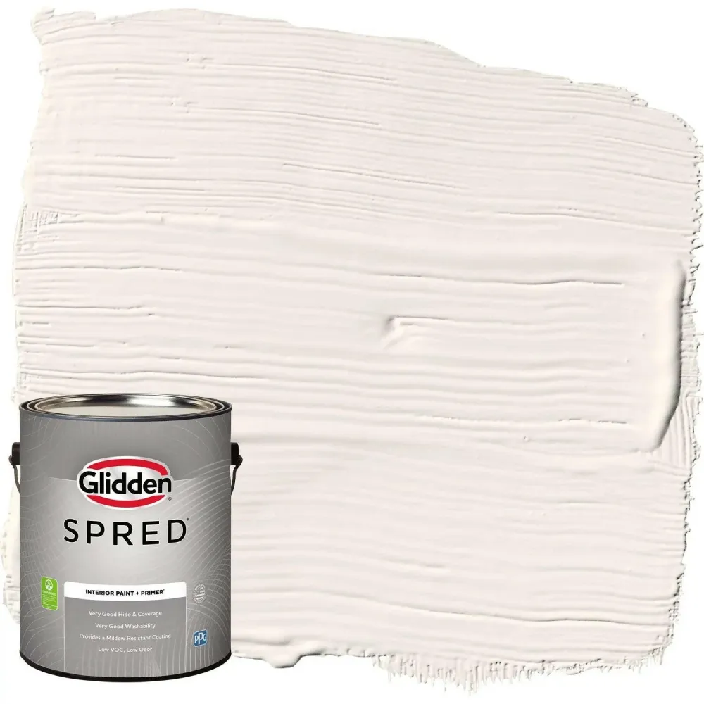 Glidden Spred Grab-N-Go Interior Wall Paint, Antique Parelmoer, (Semi-Gloss, 1-Gallon)