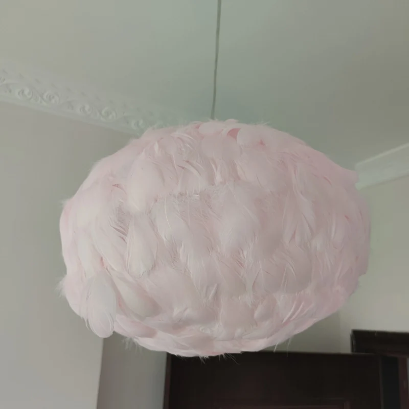 Globe Eetkamer Hanglamp Veer 1 Lamp Eenvoudige Stijl Hangende Hanglamp Grijs/Wit/Roze