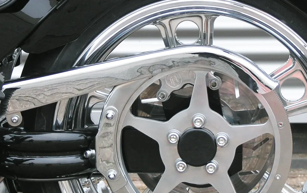 Guardacorreas Para El Basculante Los Sided Para Harley Davidson Softal